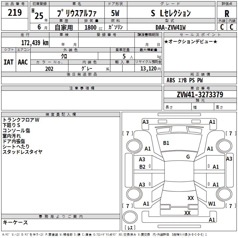 TOYOTA PRIUS ALPHA