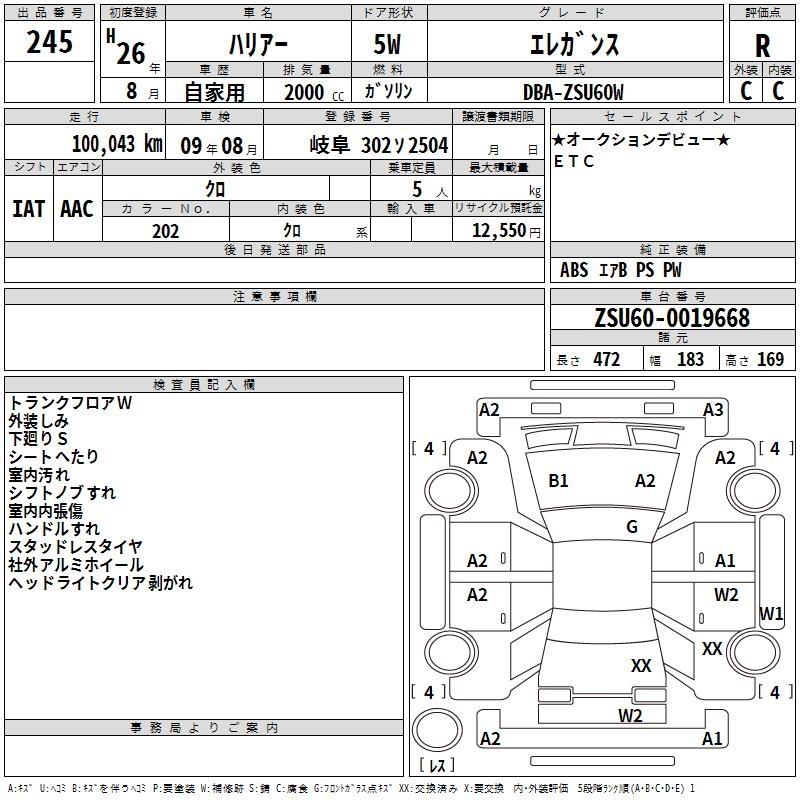 TOYOTA HARRIER