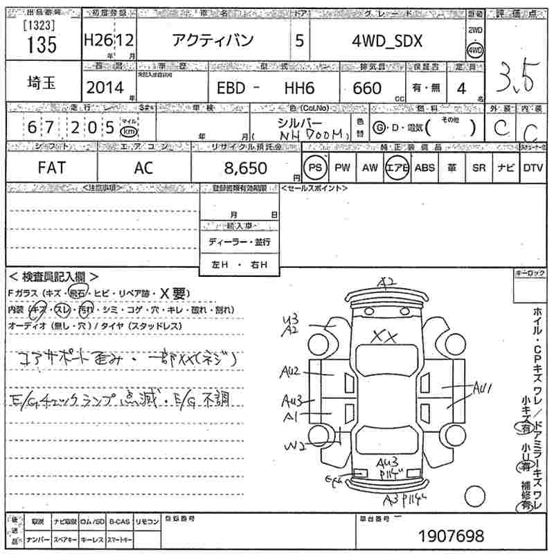 HONDA ACTY