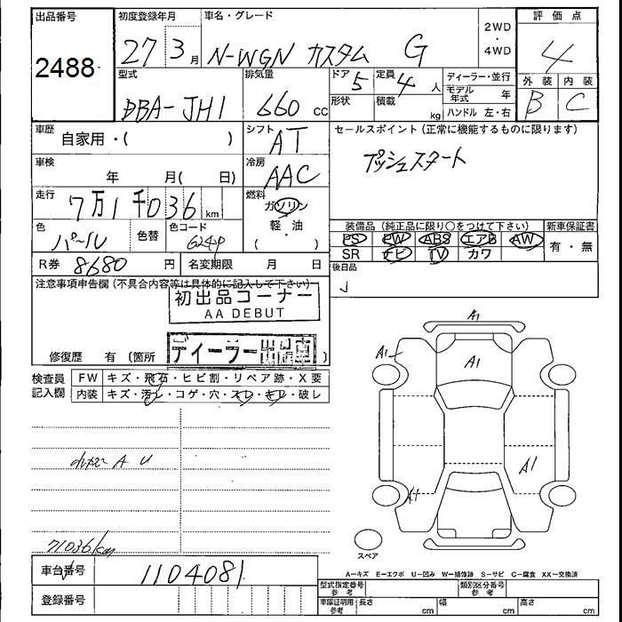 HONDA N-WGN