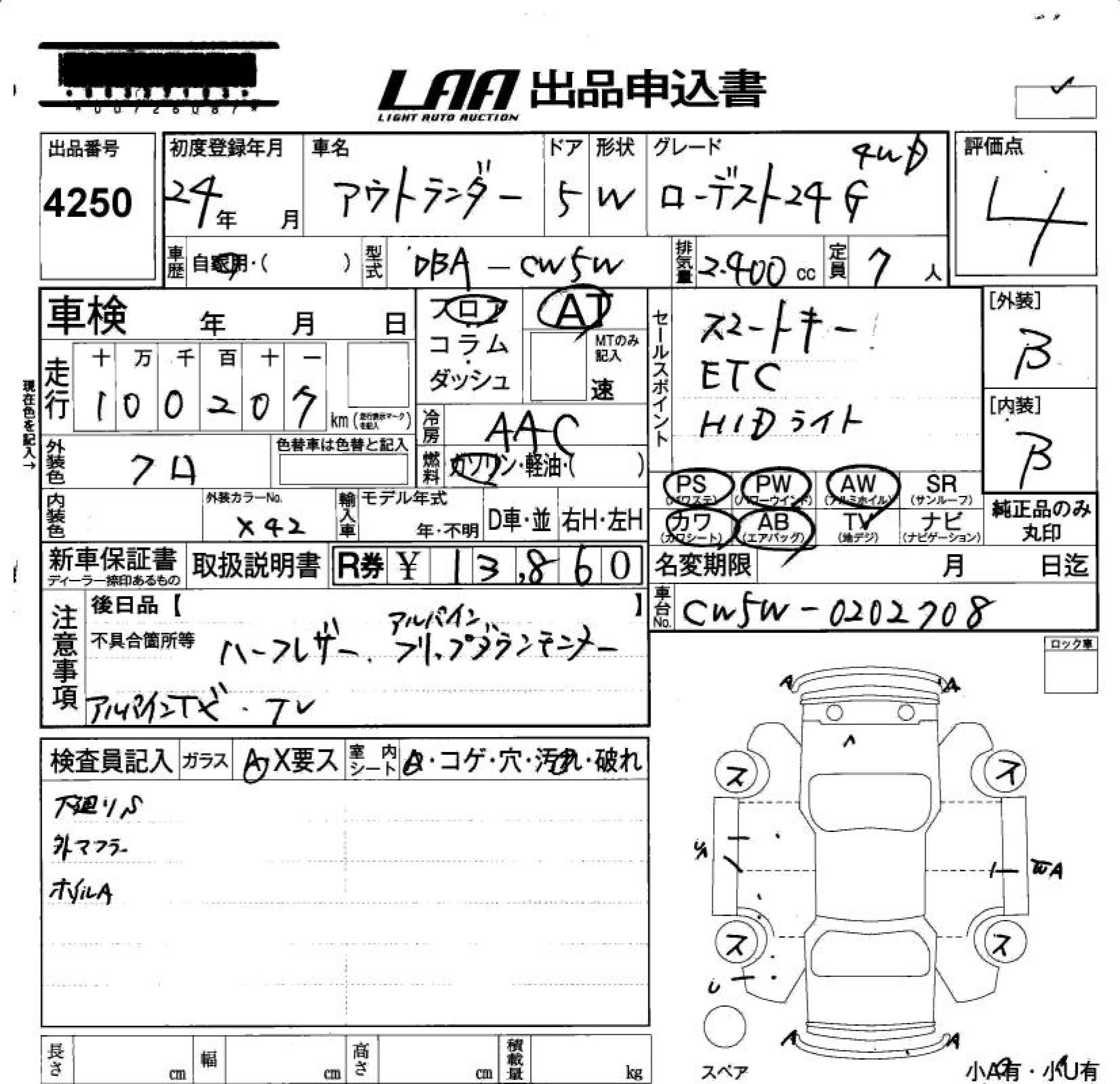 MITSUBISHI OUTLANDER