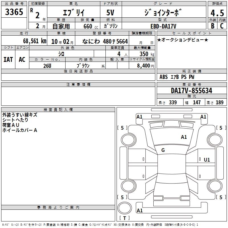 SUZUKI EVERY