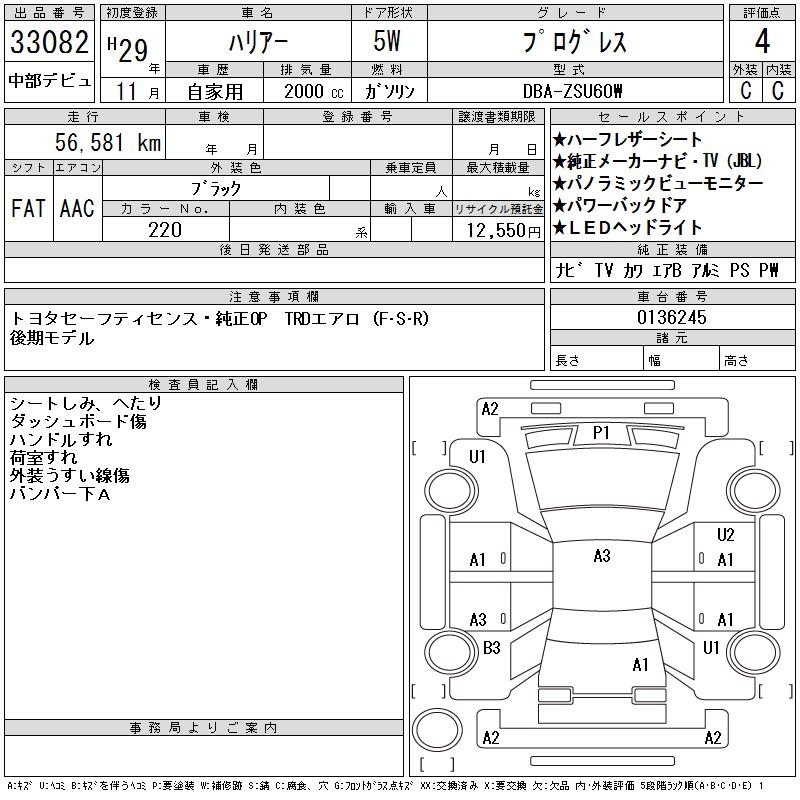TOYOTA HARRIER
