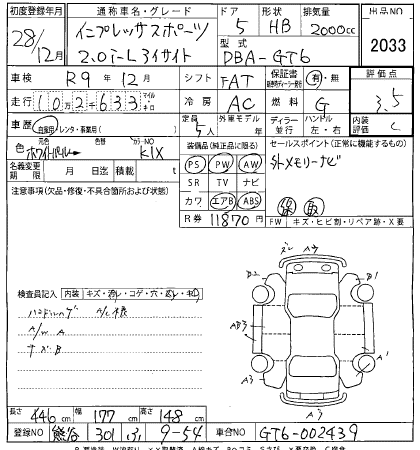 SUBARU IMPREZA