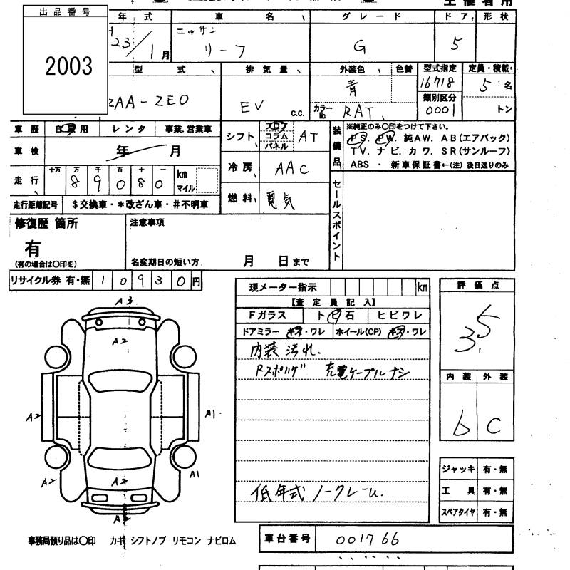 NISSAN LEAF