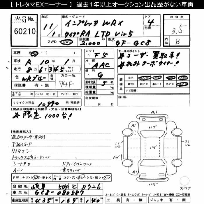 SUBARU IMPREZA