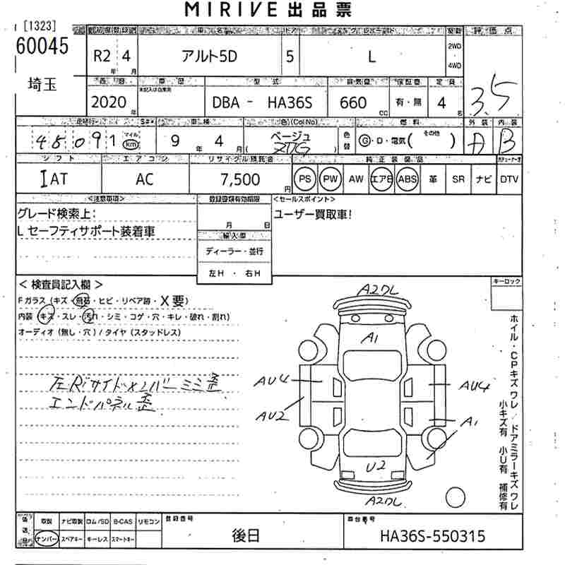 SUZUKI ALTO