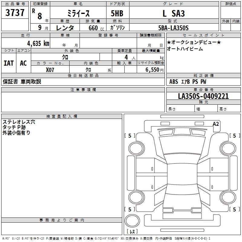 DAIHATSU MIRA E:S