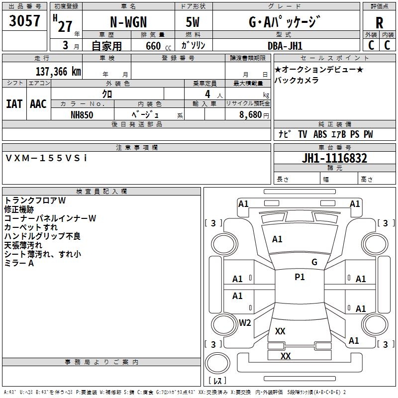 HONDA N-WGN