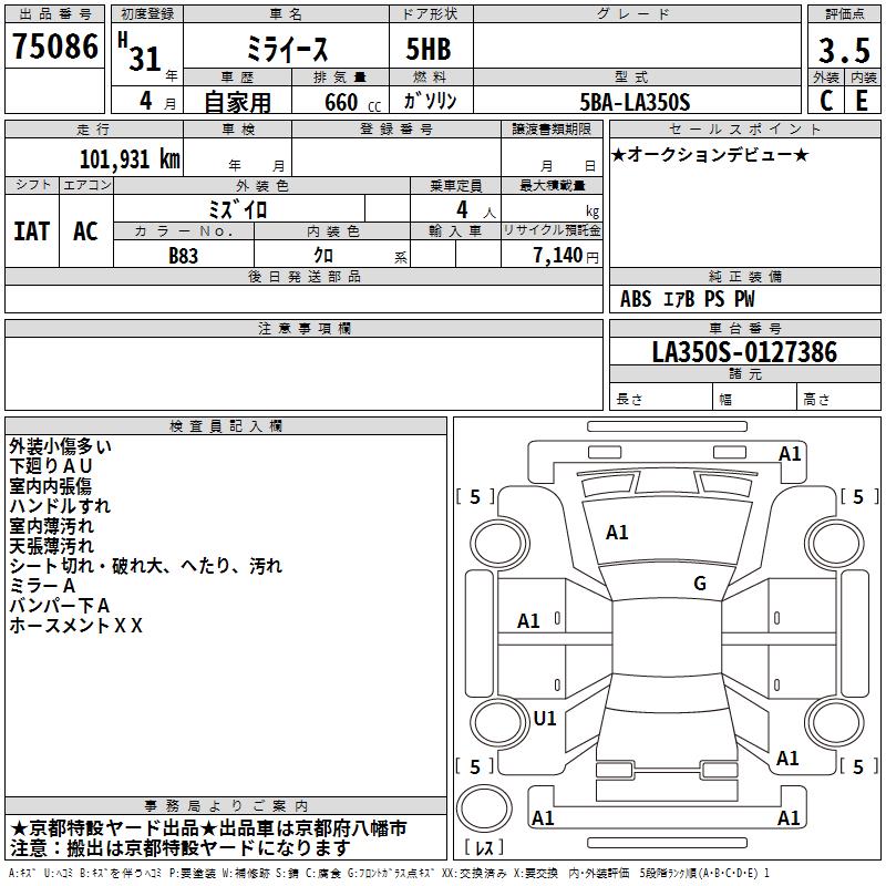 DAIHATSU MIRA E:S
