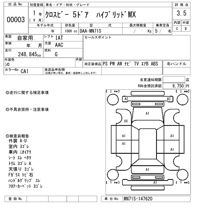 SUZUKI XBEE