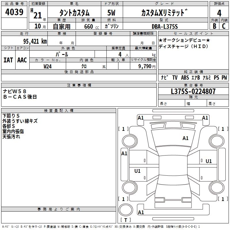 DAIHATSU TANTO