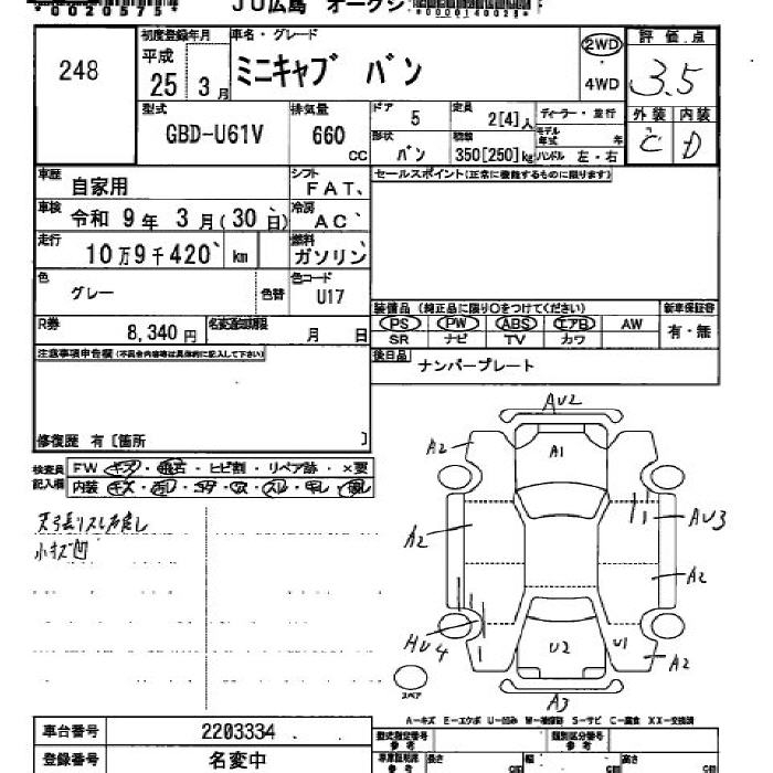 MITSUBISHI MINICAB