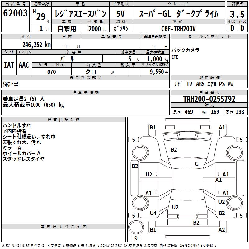 TOYOTA REGIUS ACE