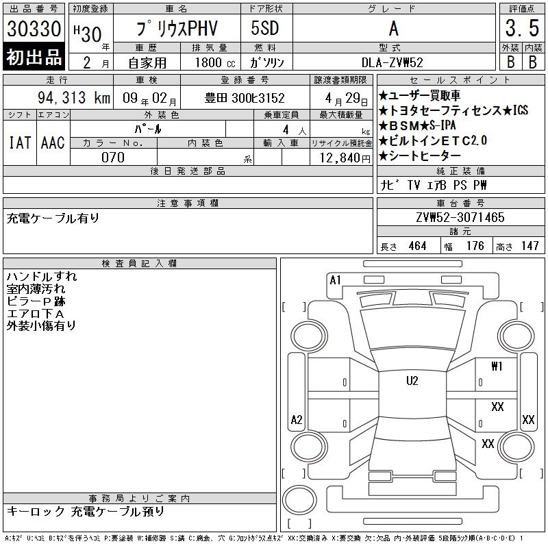 TOYOTA PRIUS PHV