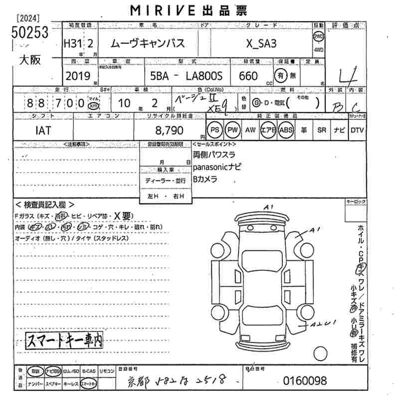 DAIHATSU MOVE CANBUS