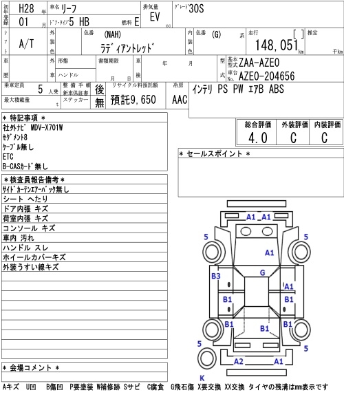 NISSAN LEAF