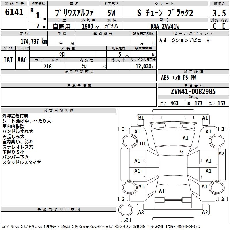 TOYOTA PRIUS ALPHA
