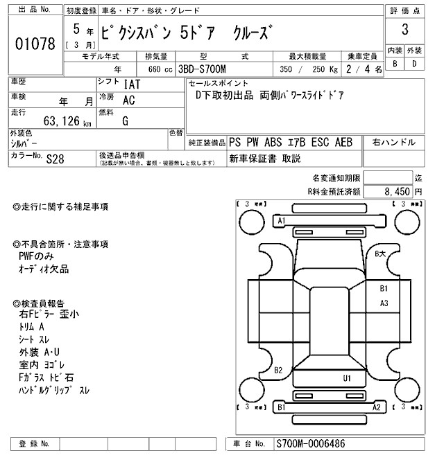 TOYOTA PIXIS VAN