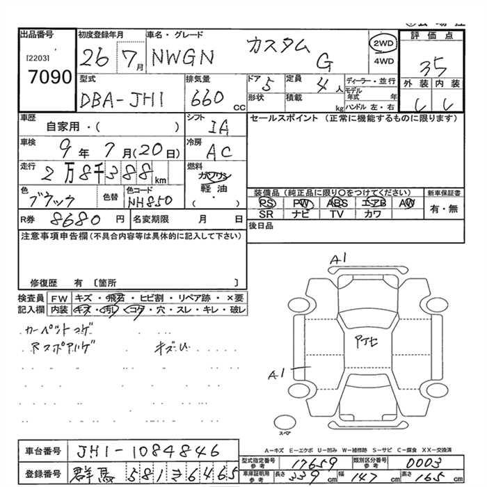 HONDA N-WGN