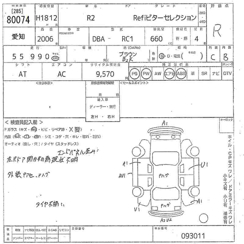 SUBARU R2
