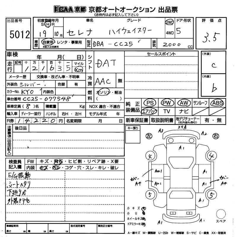 NISSAN SERENA