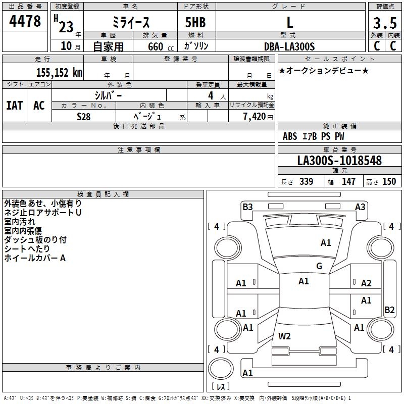 DAIHATSU MIRA E:S
