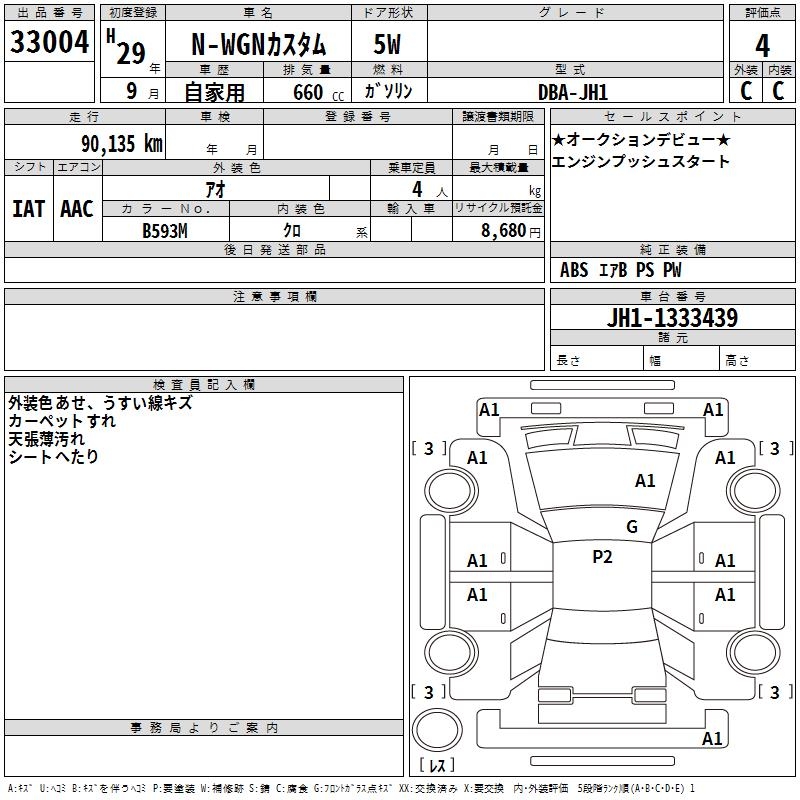HONDA N-WGN