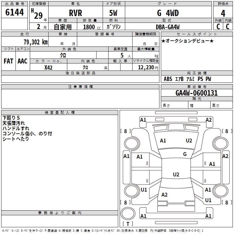 MITSUBISHI RVR