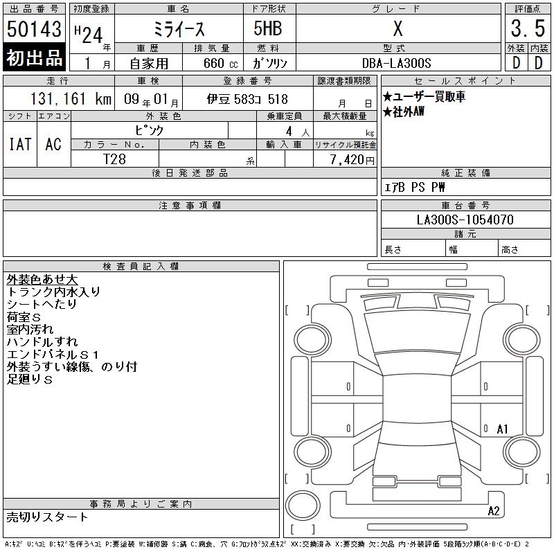 DAIHATSU MIRA E:S