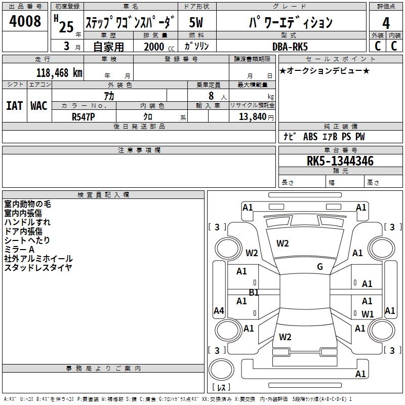 HONDA STEPWGN