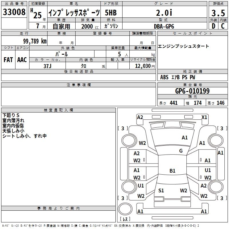 SUBARU IMPREZA