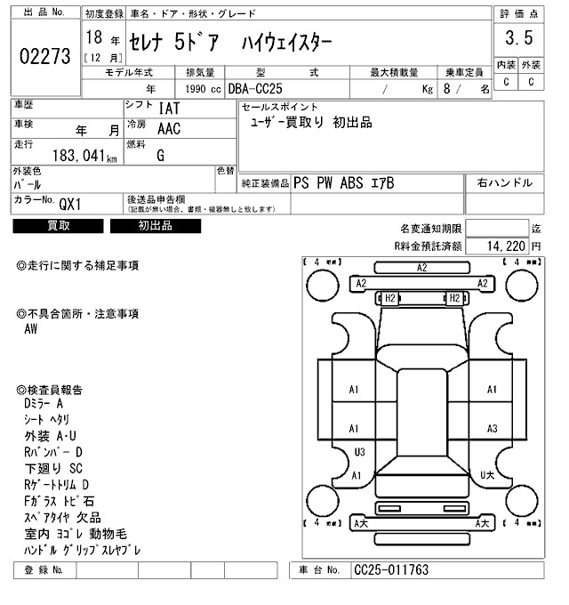 NISSAN SERENA
