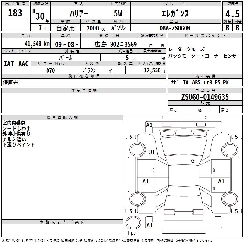 TOYOTA HARRIER
