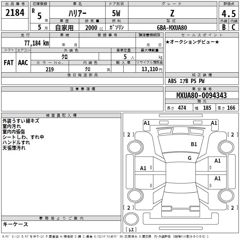 TOYOTA HARRIER