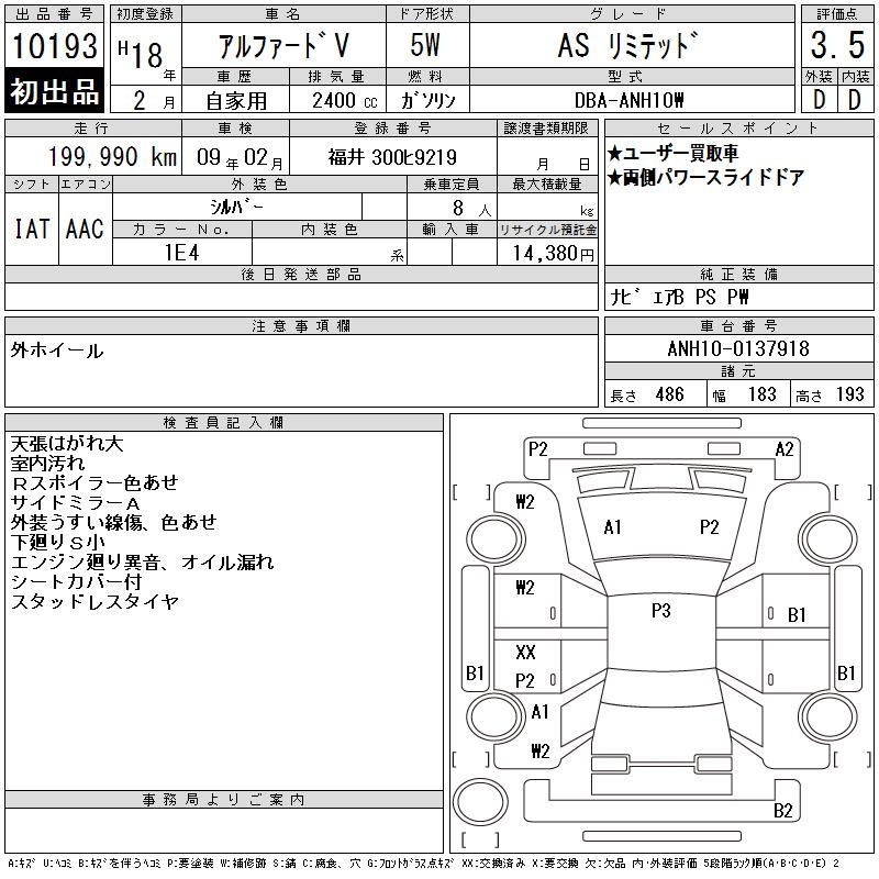 TOYOTA ALPHARD