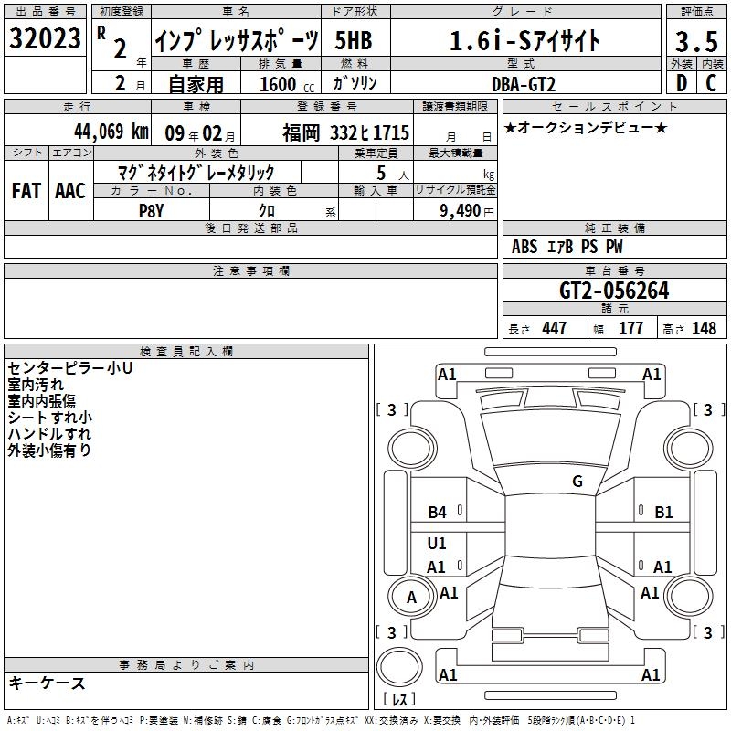 SUBARU IMPREZA