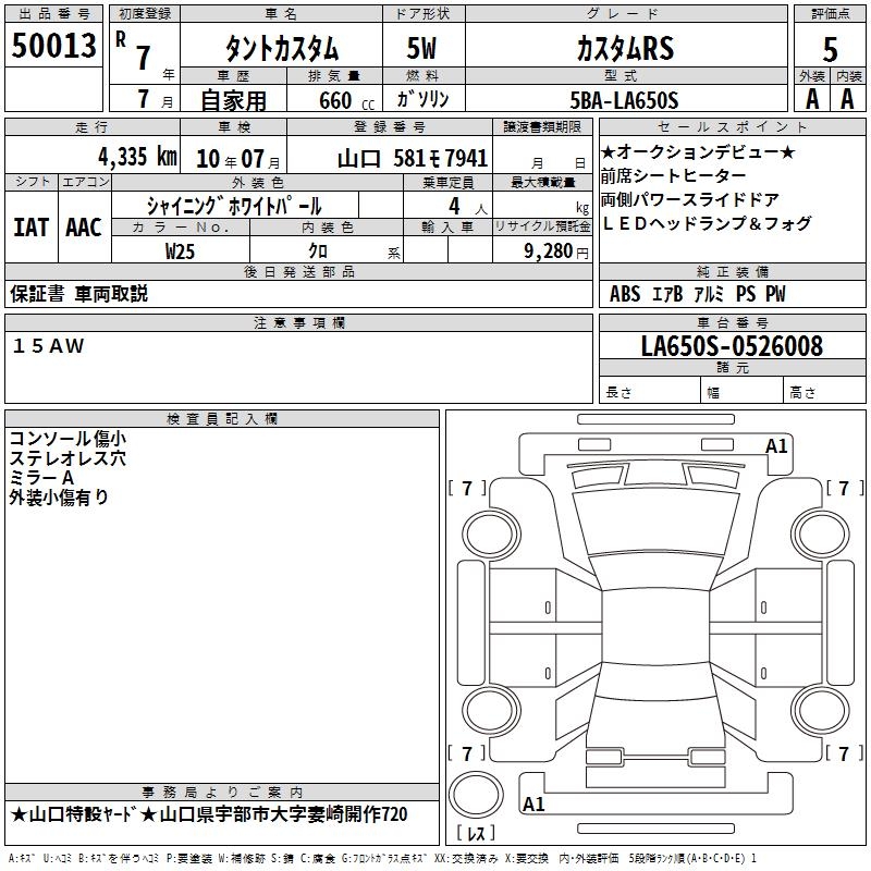 DAIHATSU TANTO