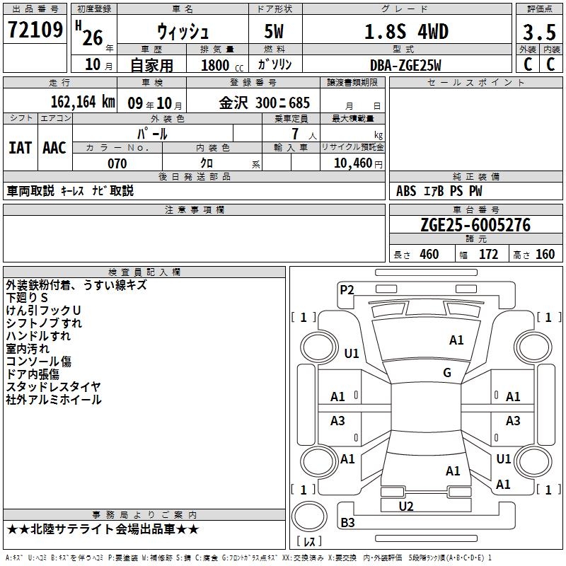 TOYOTA WISH