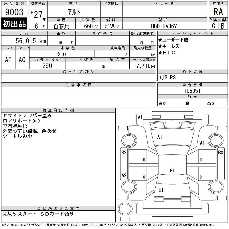 SUZUKI ALTO