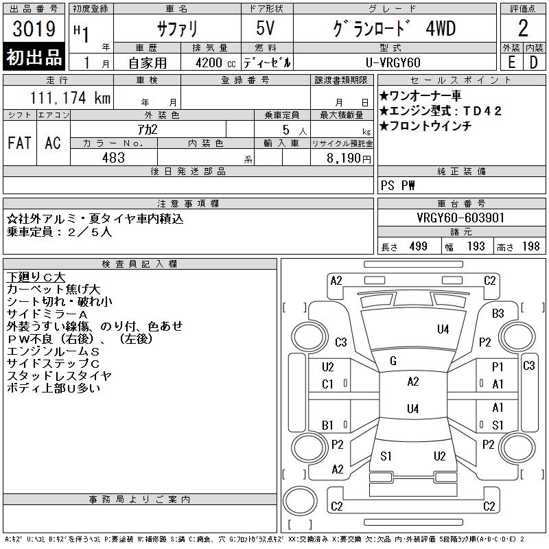 NISSAN SAFARI