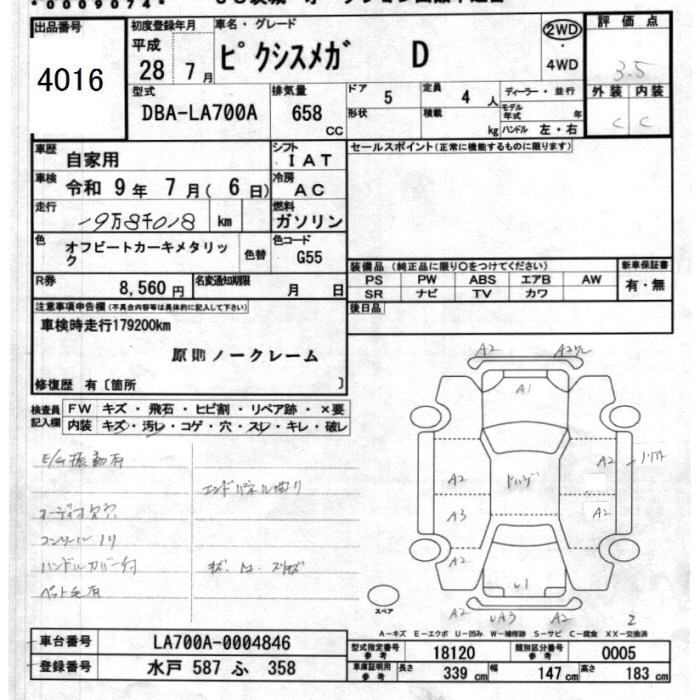TOYOTA PIXIS MEGA