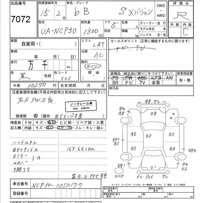 TOYOTA BB