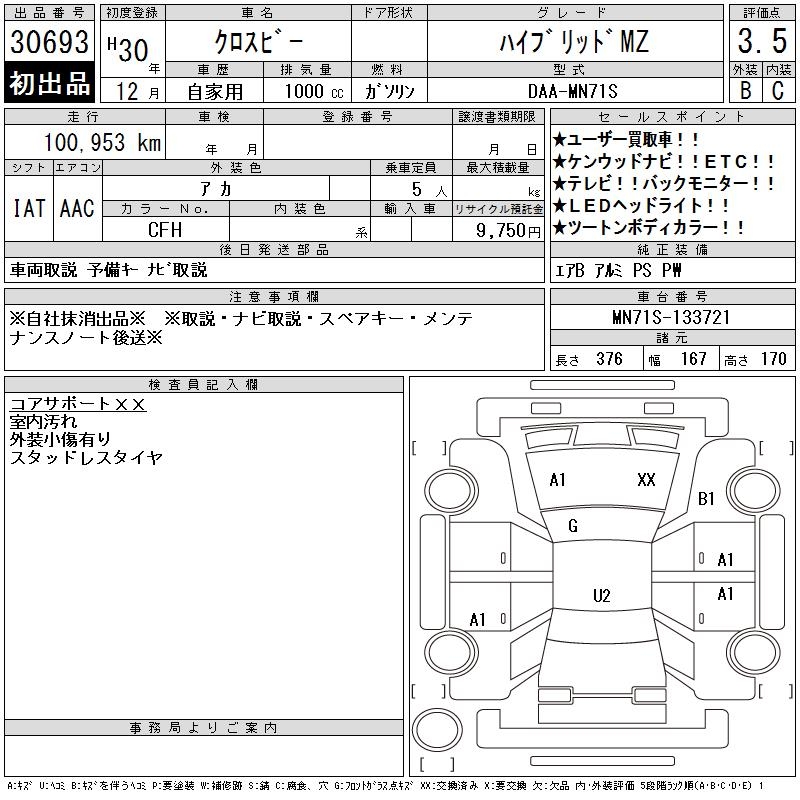SUZUKI XBEE