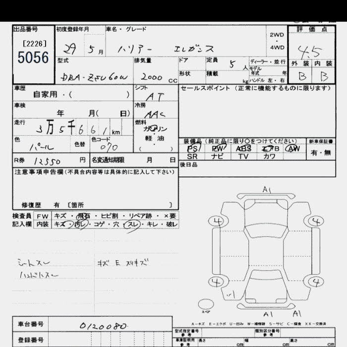 TOYOTA HARRIER
