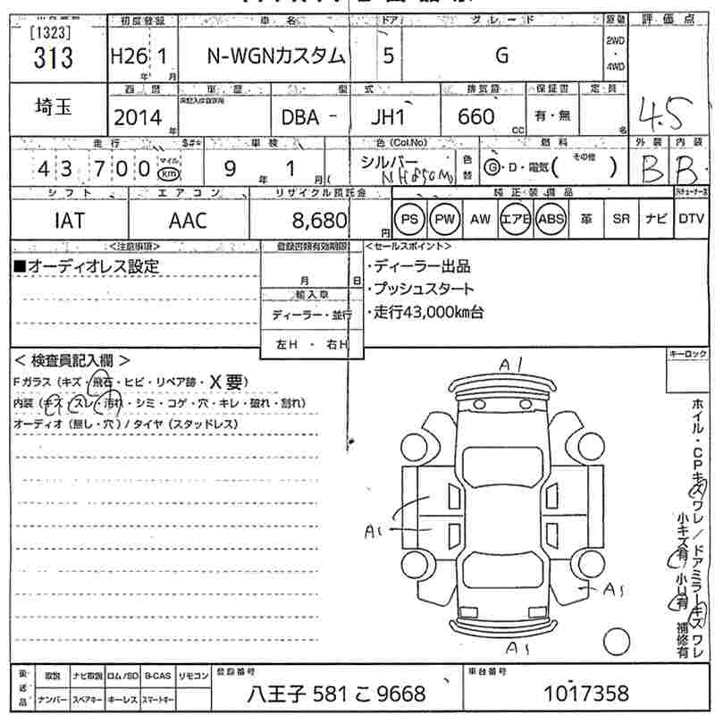 HONDA N-WGN