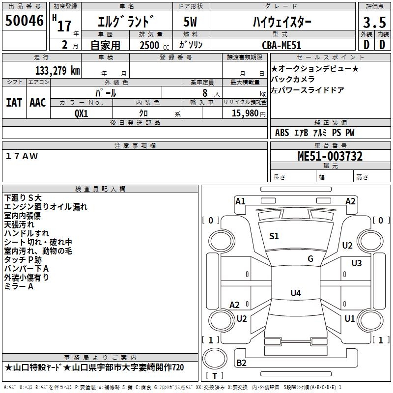 NISSAN ELGRAND