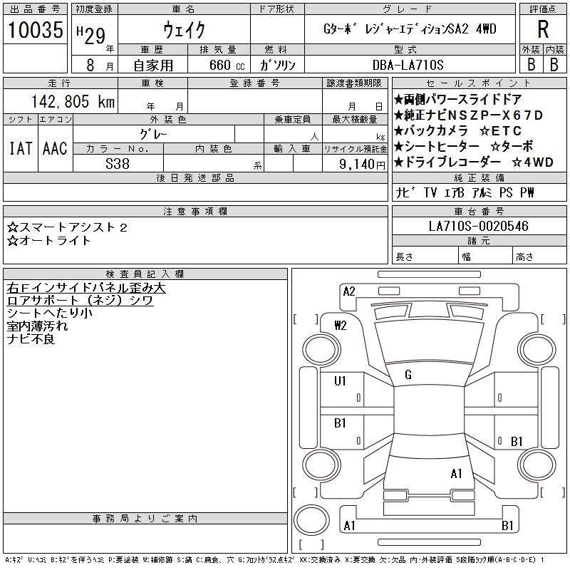 DAIHATSU WAKE