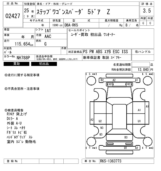 HONDA STEPWGN