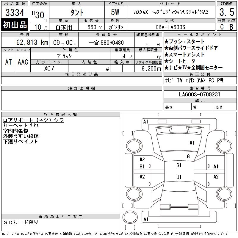 DAIHATSU TANTO